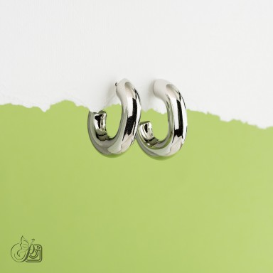 Earrings in stainless steel